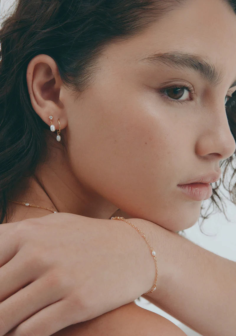 Aspen Mini Drop Earrings - Gold