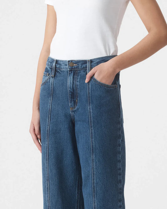 Pre Order Walker Jean Seamed Stormy Blue