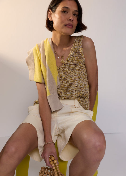Oskar Shorts-Cream