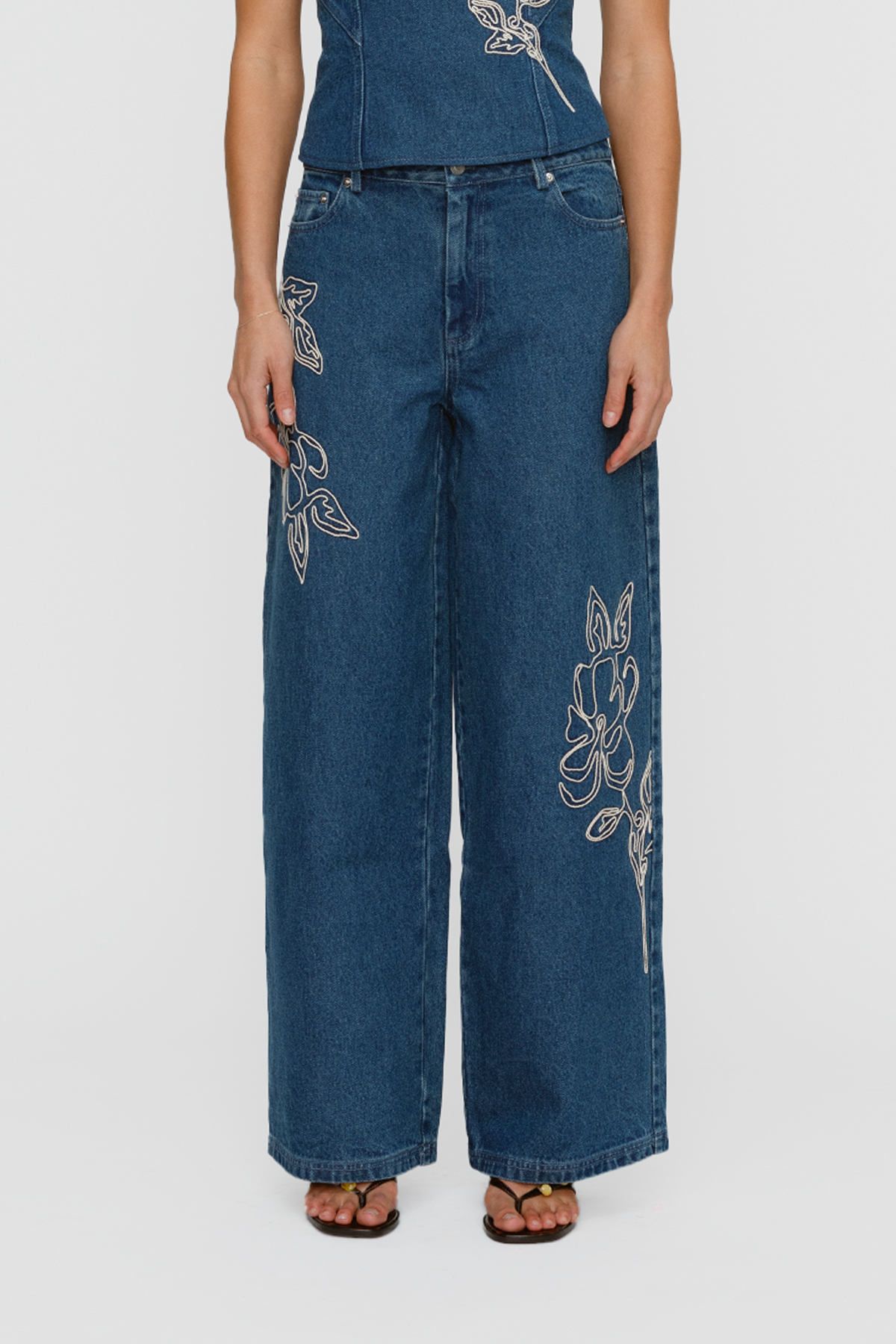 Wynn Denim Jean-Bluestone