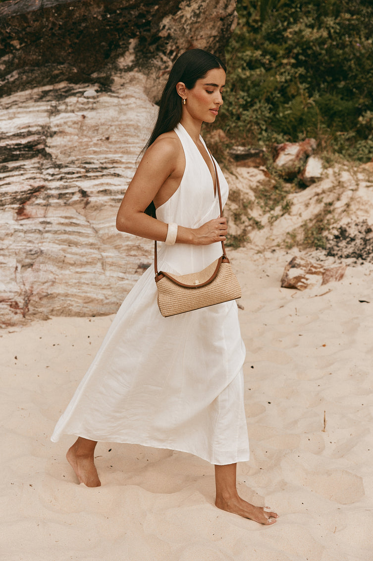 Sloane Tan Raffia-Classic