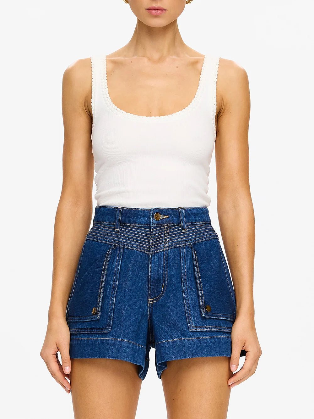 Celene Denim Short - Indigo Blue