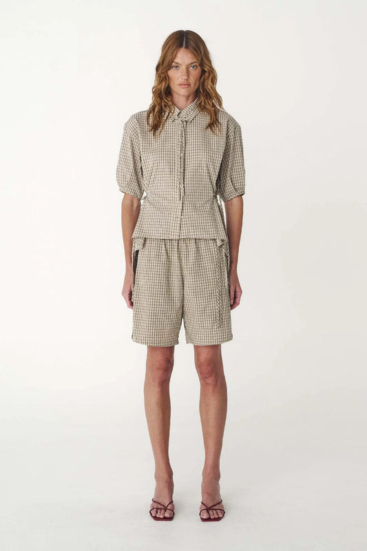FRANKIE TIE SHORT SLEEVE SHIRT