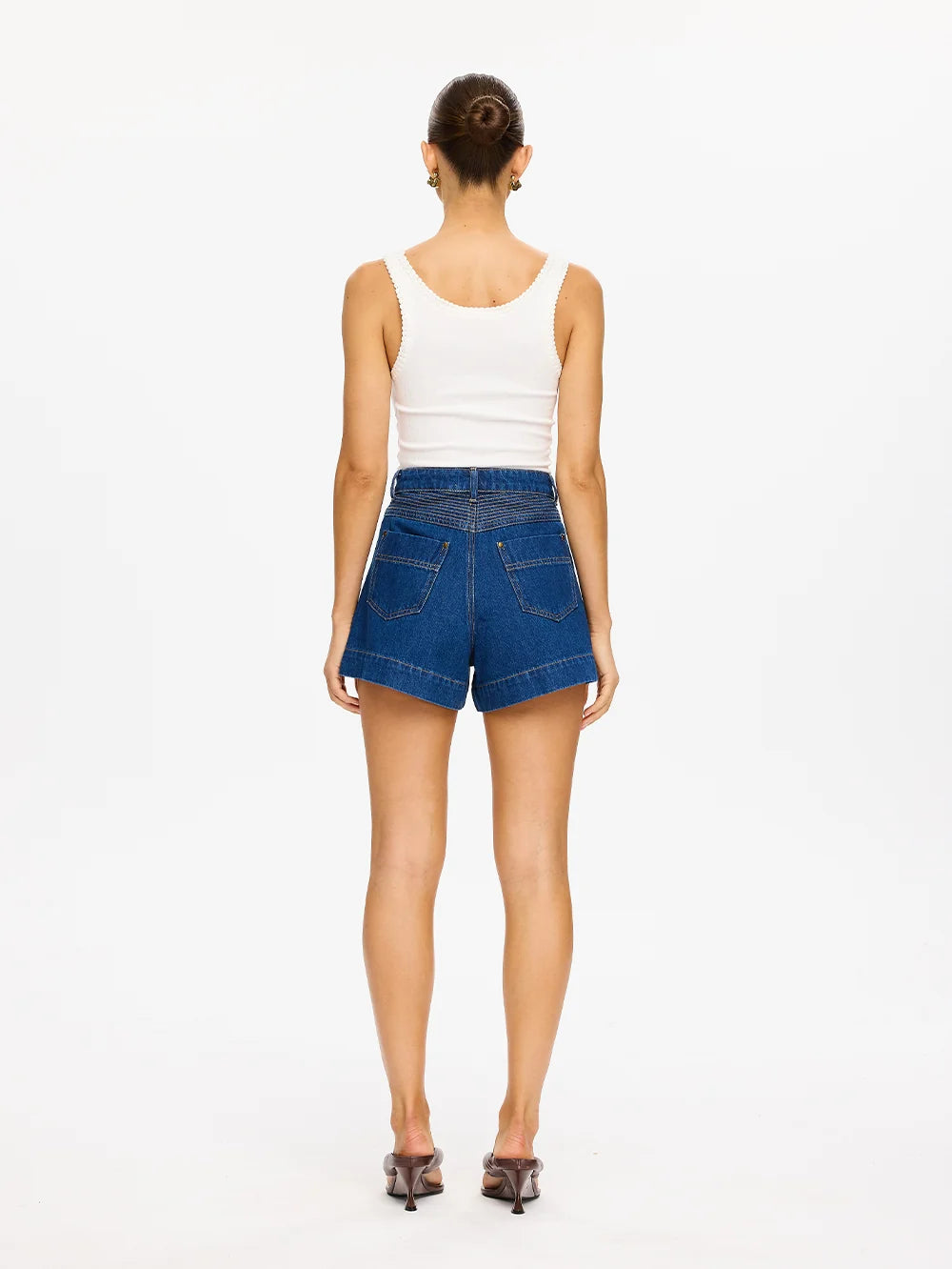 Celene Denim Short - Indigo Blue