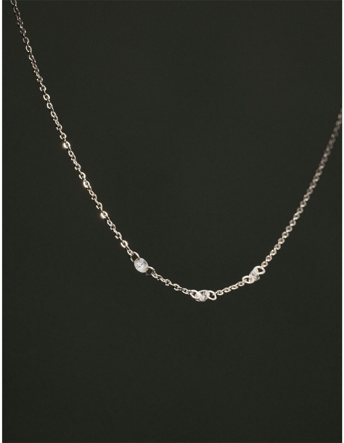 Floating Stone Necklace
