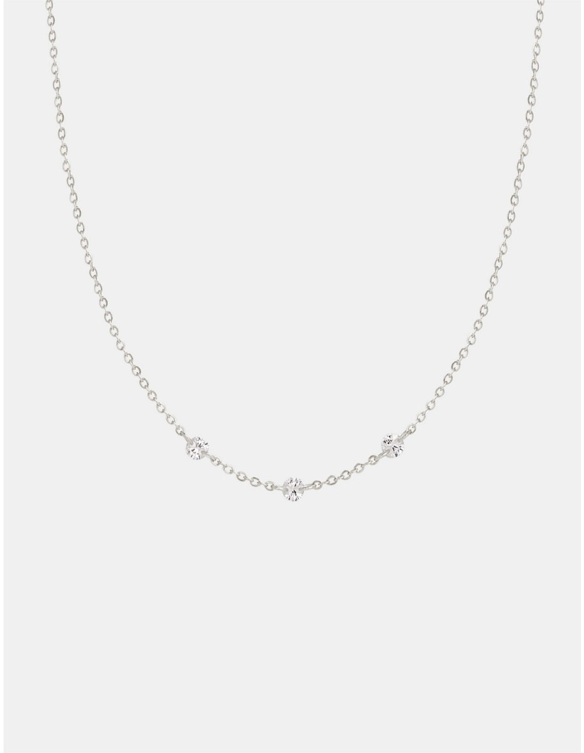 Floating Stone Necklace