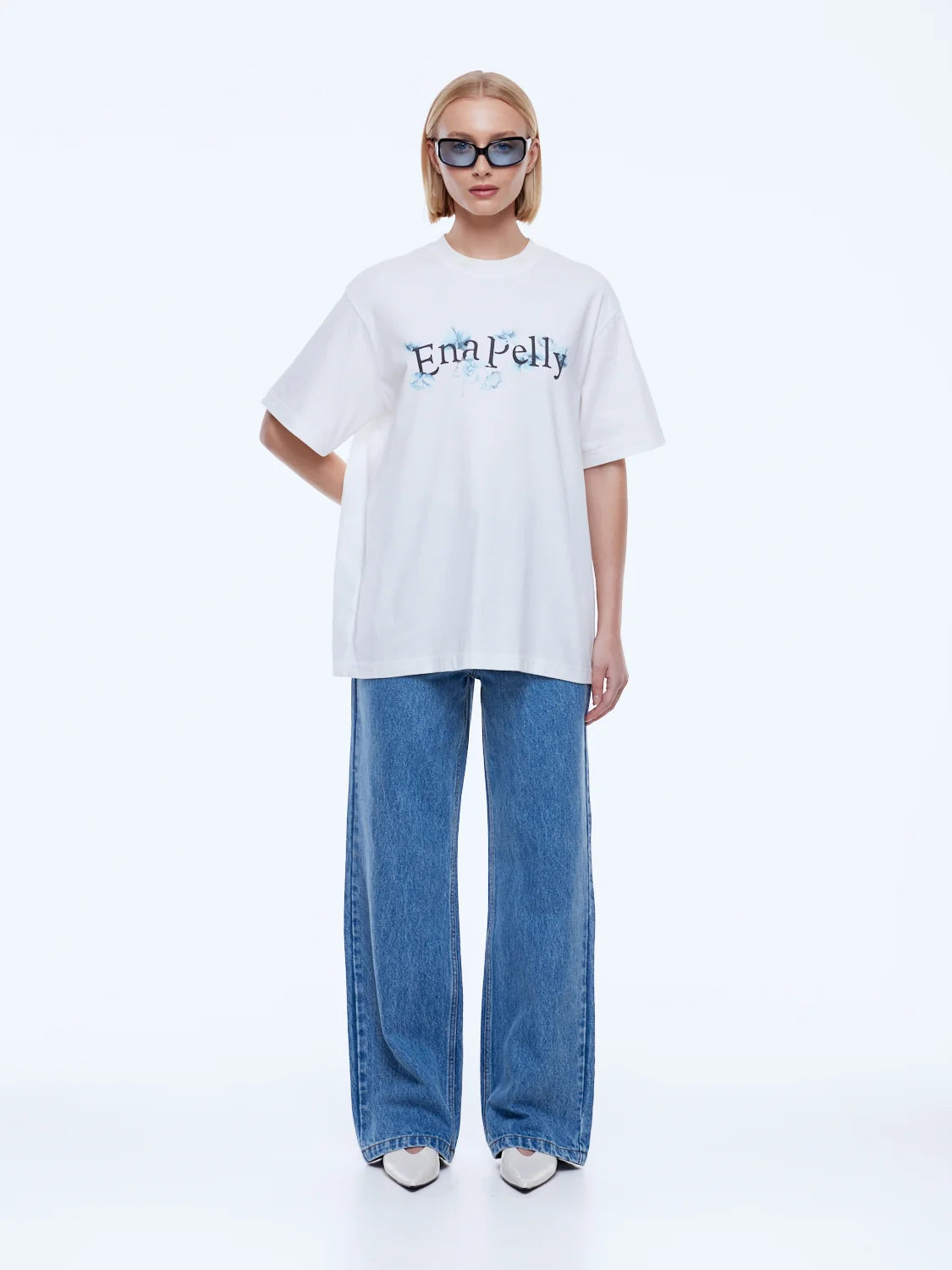 SOPHIA RELAXED TEE - NIGHT SHADE