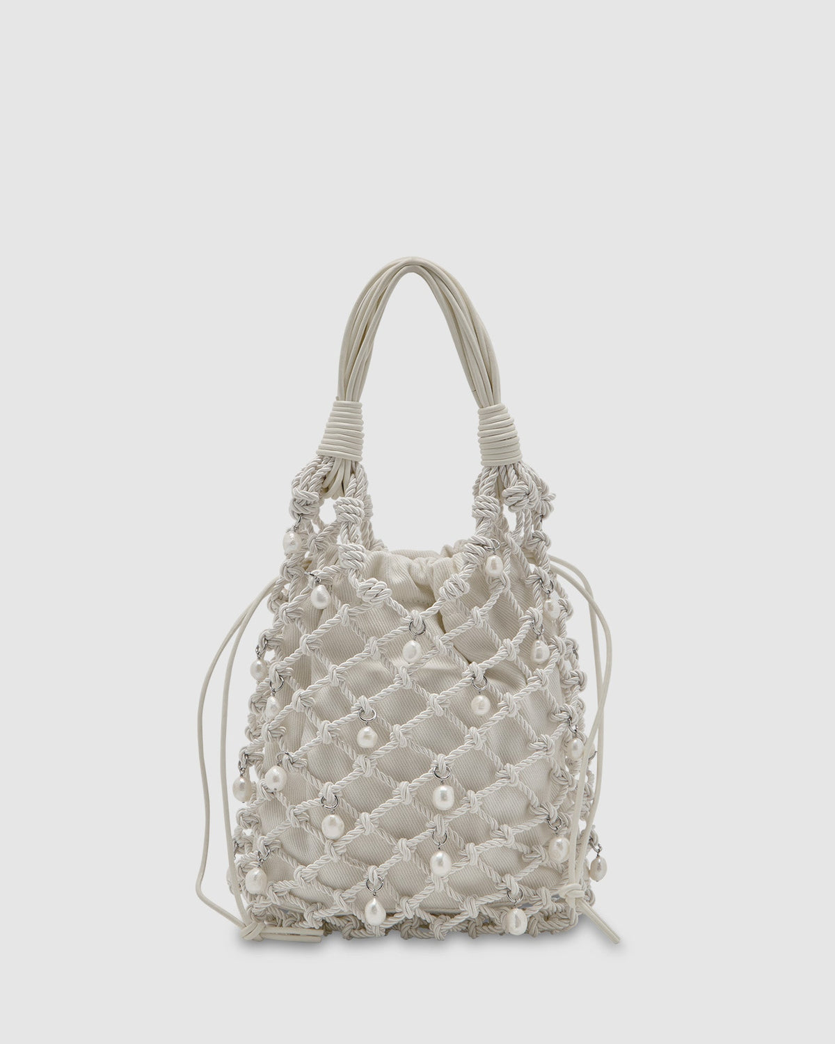 Capri Slouch Mini Bag-Oat