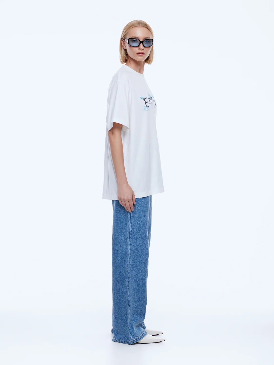 SOPHIA RELAXED TEE - NIGHT SHADE