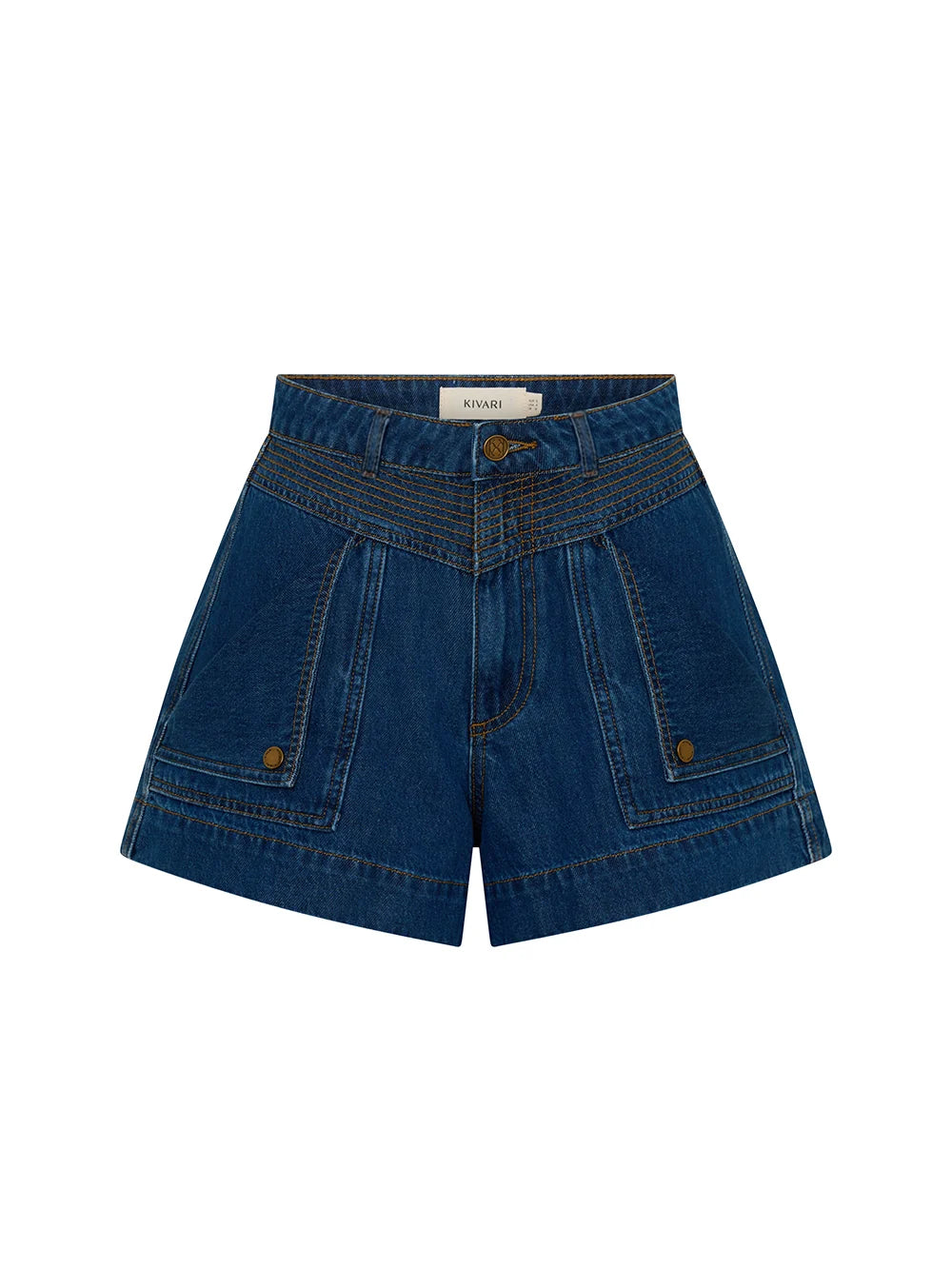Celene Denim Short - Indigo Blue