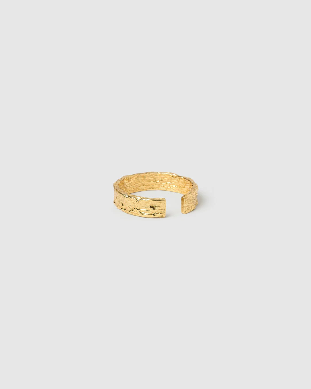 Eros Gold Textured Ring