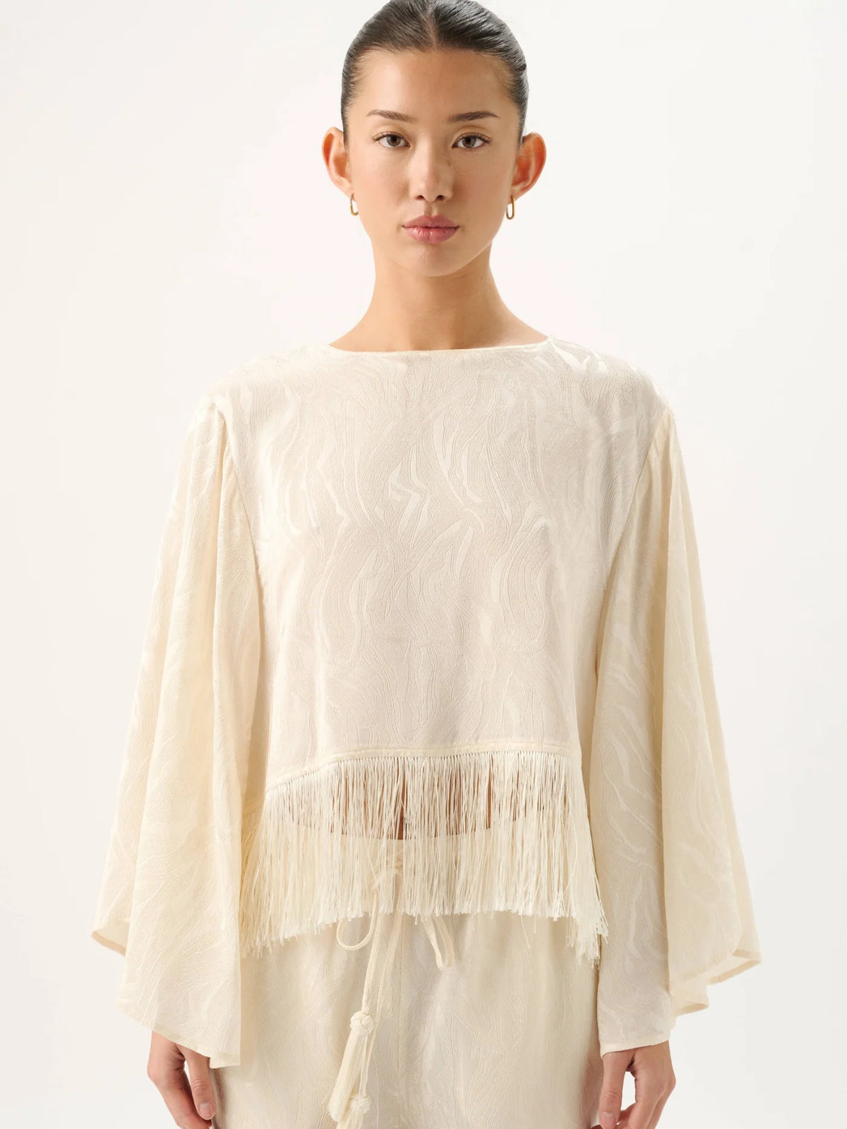 Vali Jacquard Top