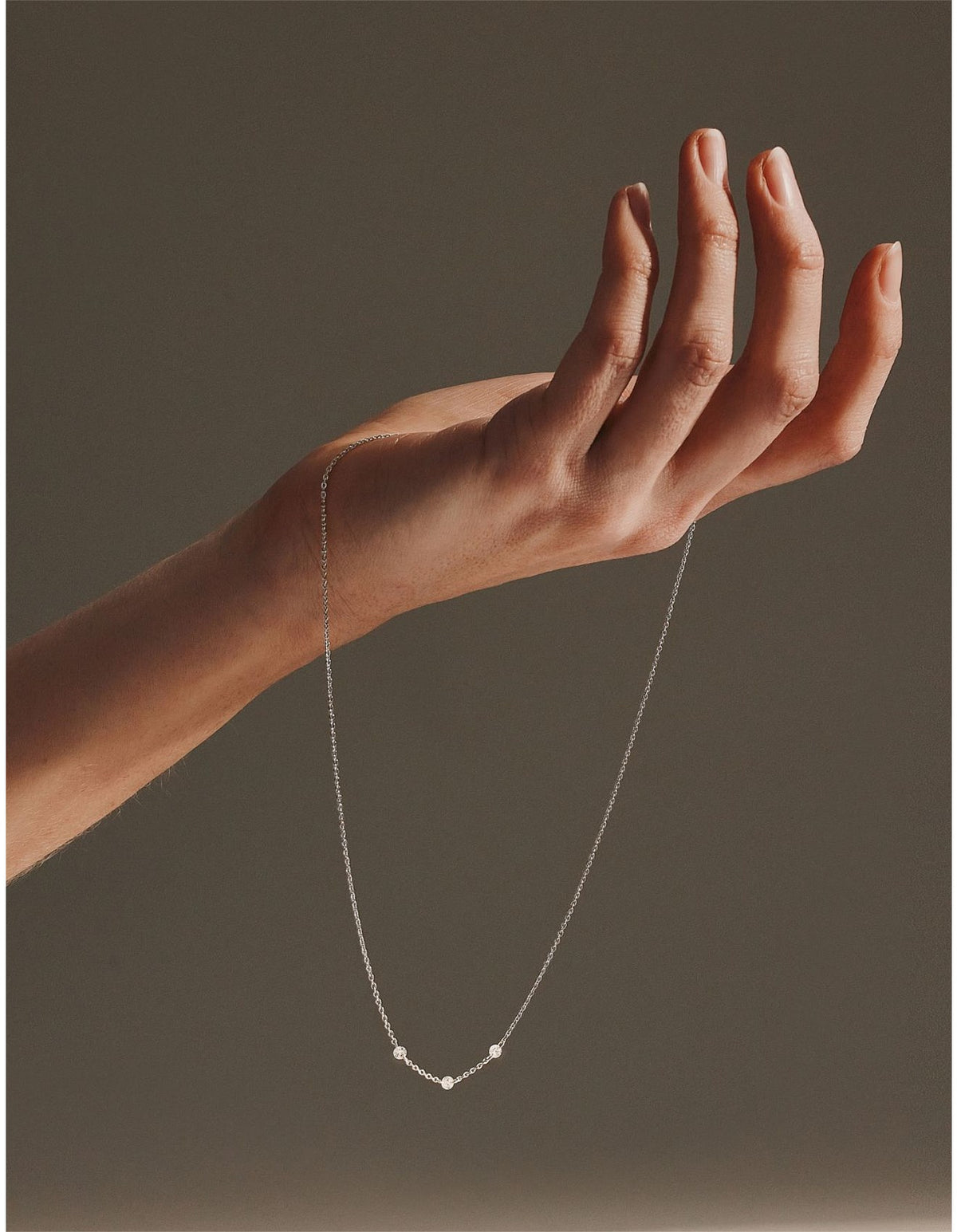 Floating Stone Necklace