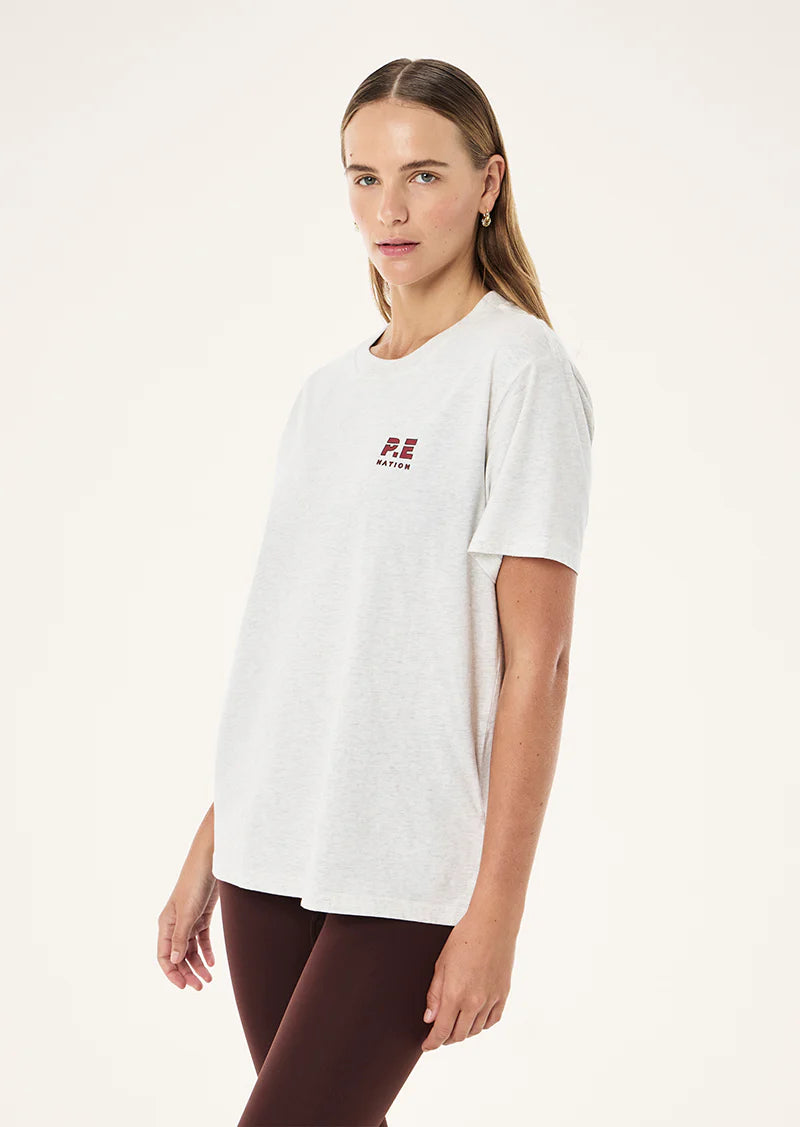 PRE ORDER - Heads Up 2.0 Tee-Snow/Marle