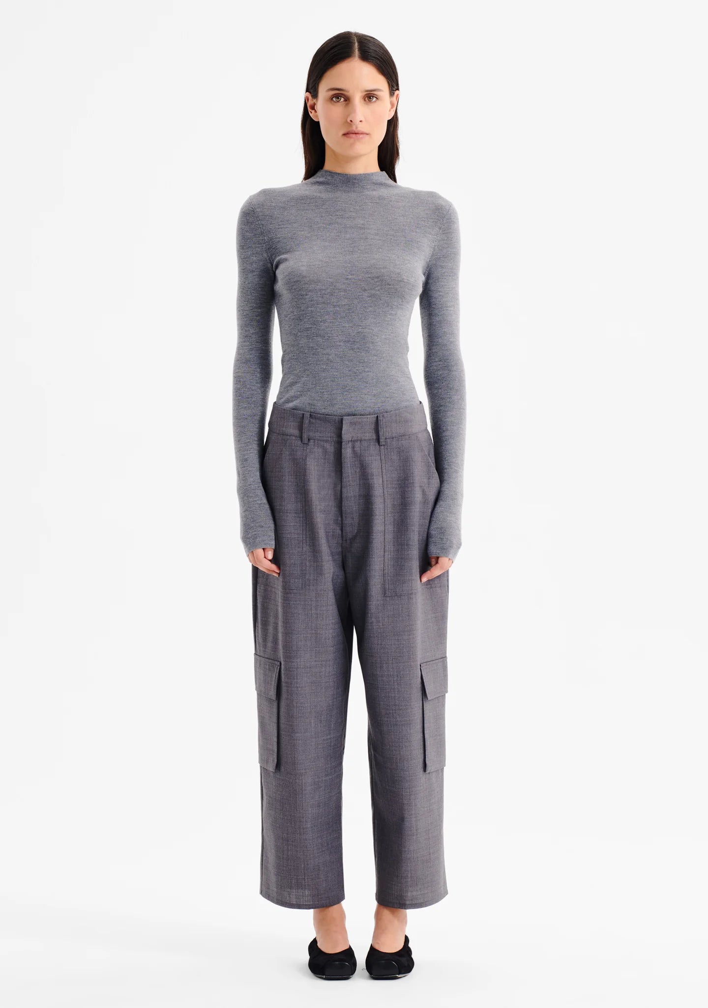 Pre Order-Talia L/S Merino Knit Top