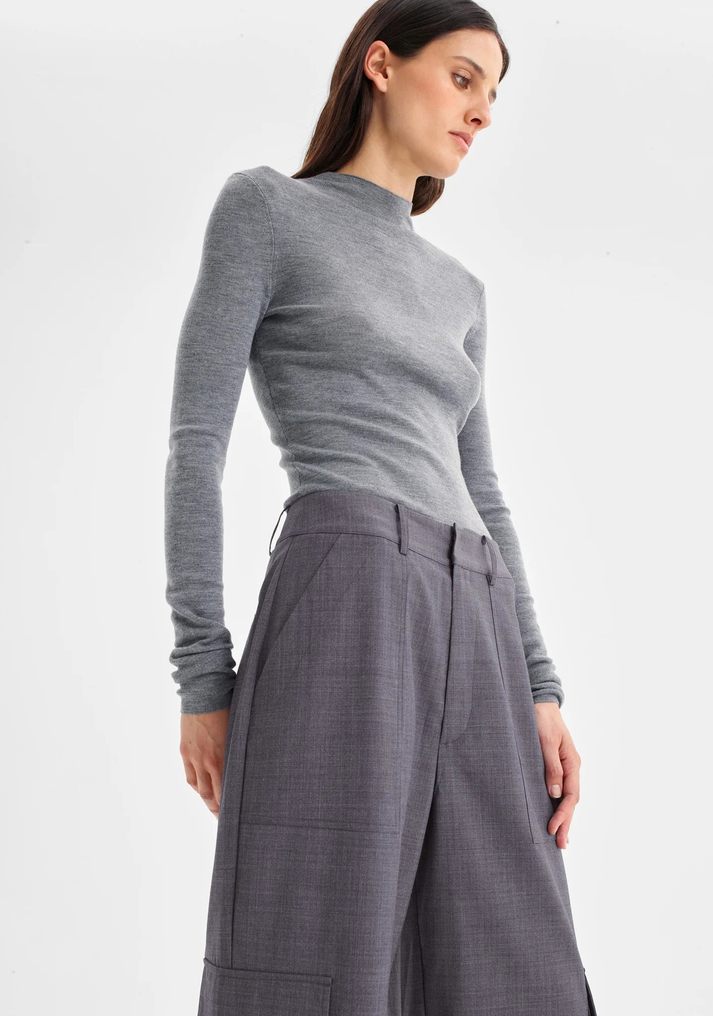 Pre Order-Talia L/S Merino Knit Top