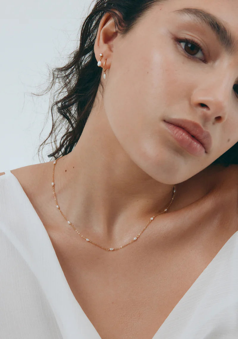 Aspen Mini Drop Earrings - Gold