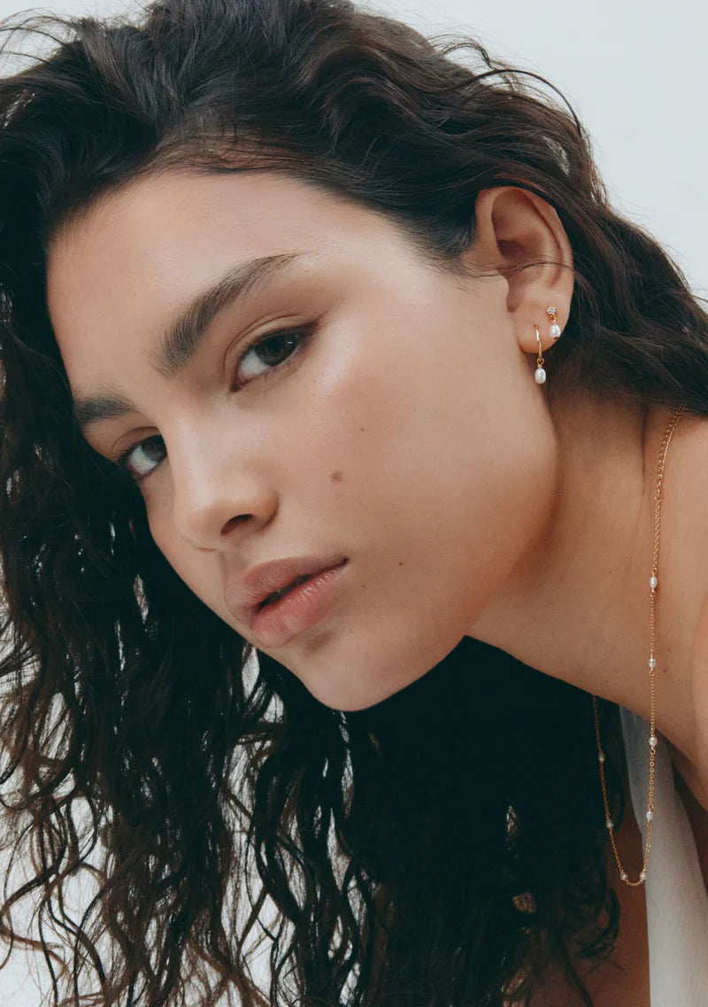 Aspen Mini Drop Earrings - Gold