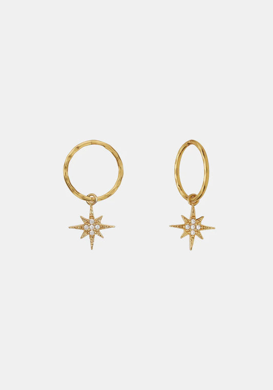 North Star Mini Hoops - Gold
