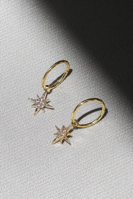 North Star Mini Hoops - Gold