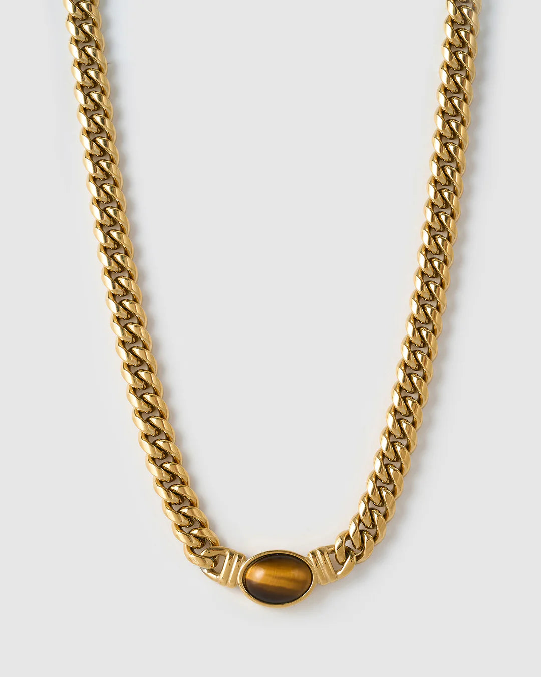 Odette Necklace - Tiger eye
