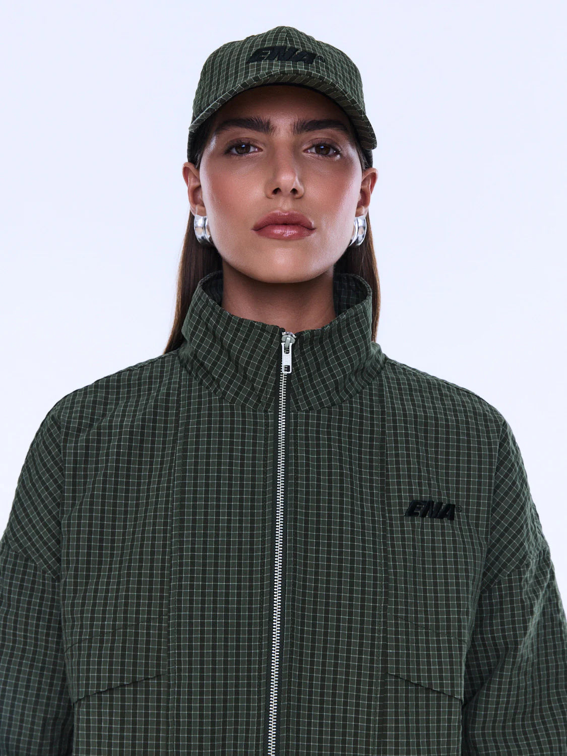 Fallon Check Cap