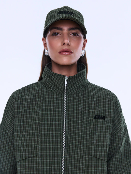 Fallon Check Cap