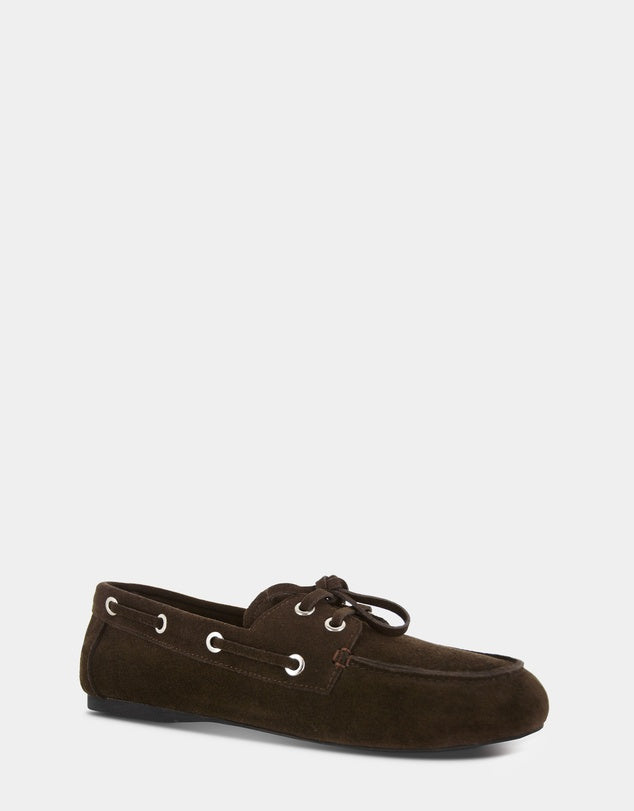 Bateau II - Chocolate Suede