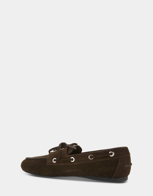 Bateau II - Chocolate Suede