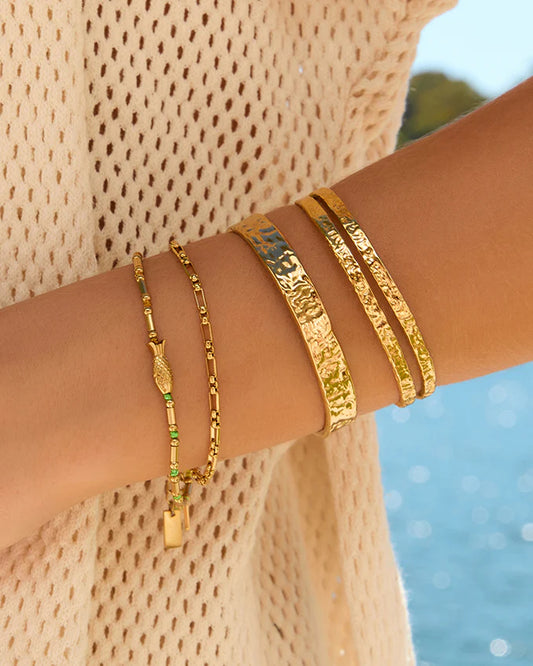Olivia Gold Cuff Bracelet