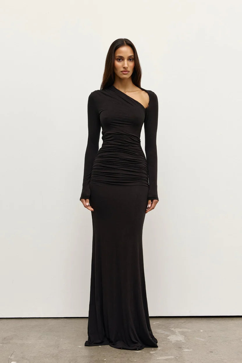 INAYA Maxi Dress-Shadow PRE ORDER