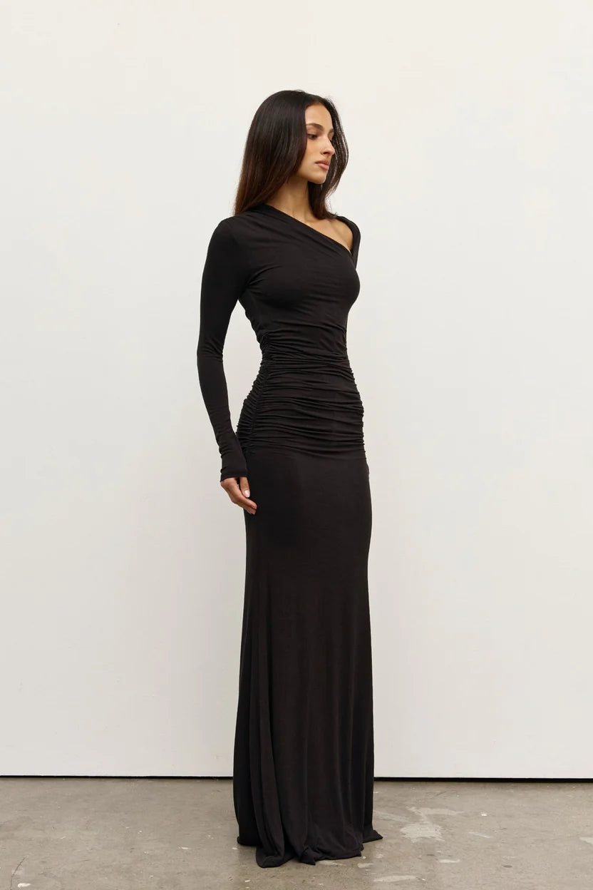 INAYA Maxi Dress-Shadow PRE ORDER