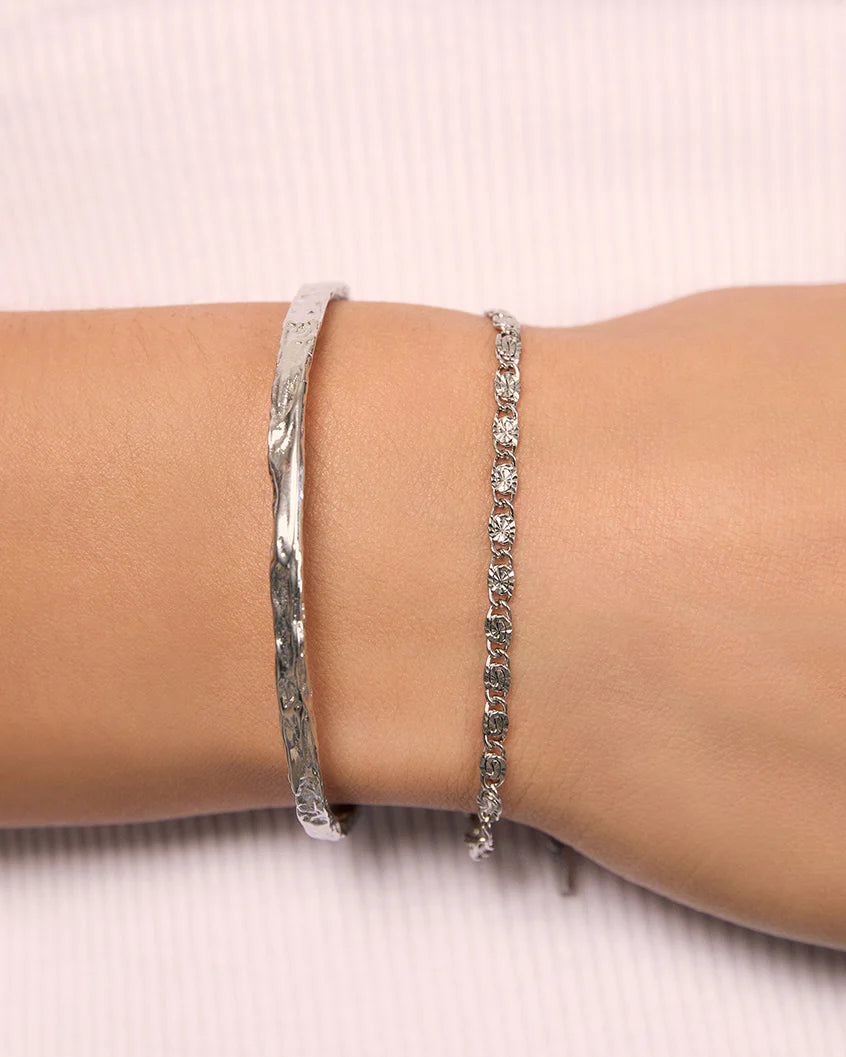 Dragon Silver Chain Bracelet