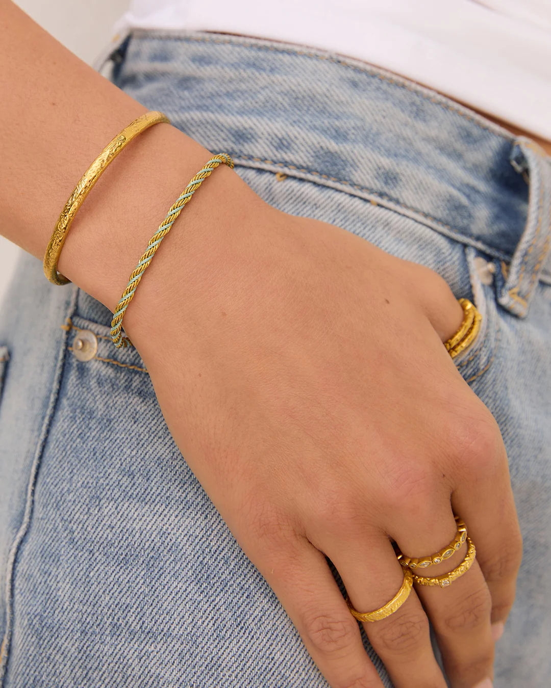 Zara Bracelet-Mint