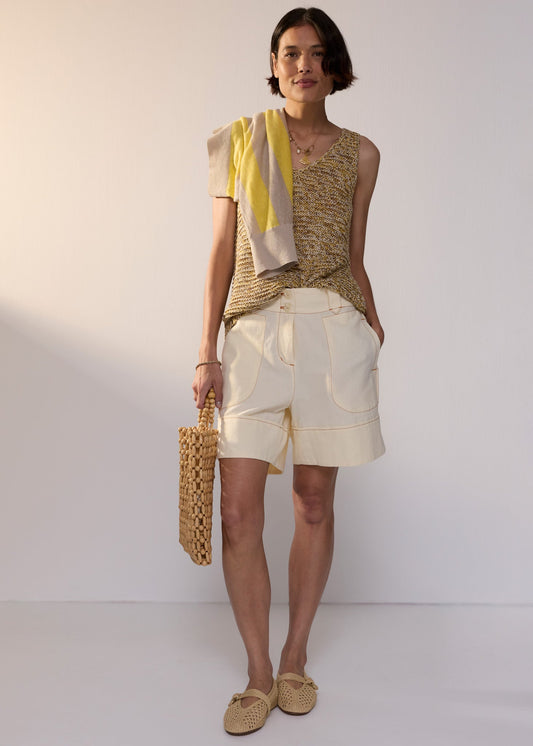 Oskar Shorts-Cream