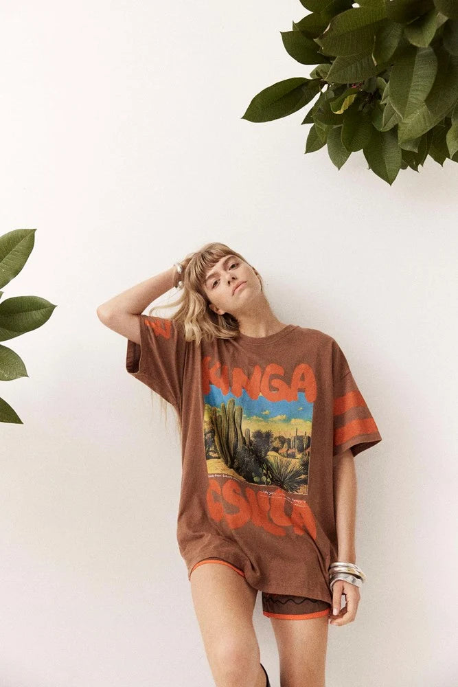 PRE ORDER Cacto Jarmin OG Tee- Rusty Red