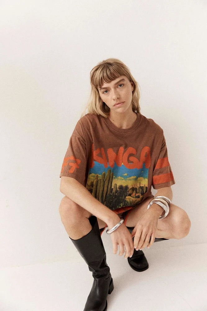 PRE ORDER Cacto Jarmin OG Tee- Rusty Red