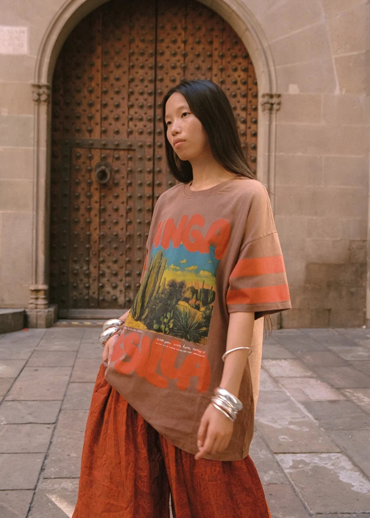PRE ORDER Cacto Jarmin OG Tee- Rusty Red