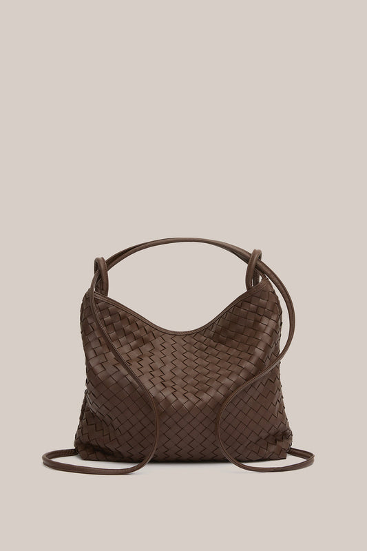 Woven Bella convertibile -Backpack Chocolate