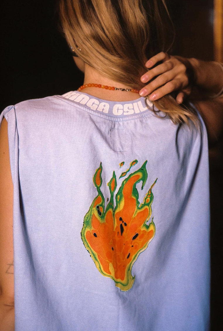 Flaming Band Tank