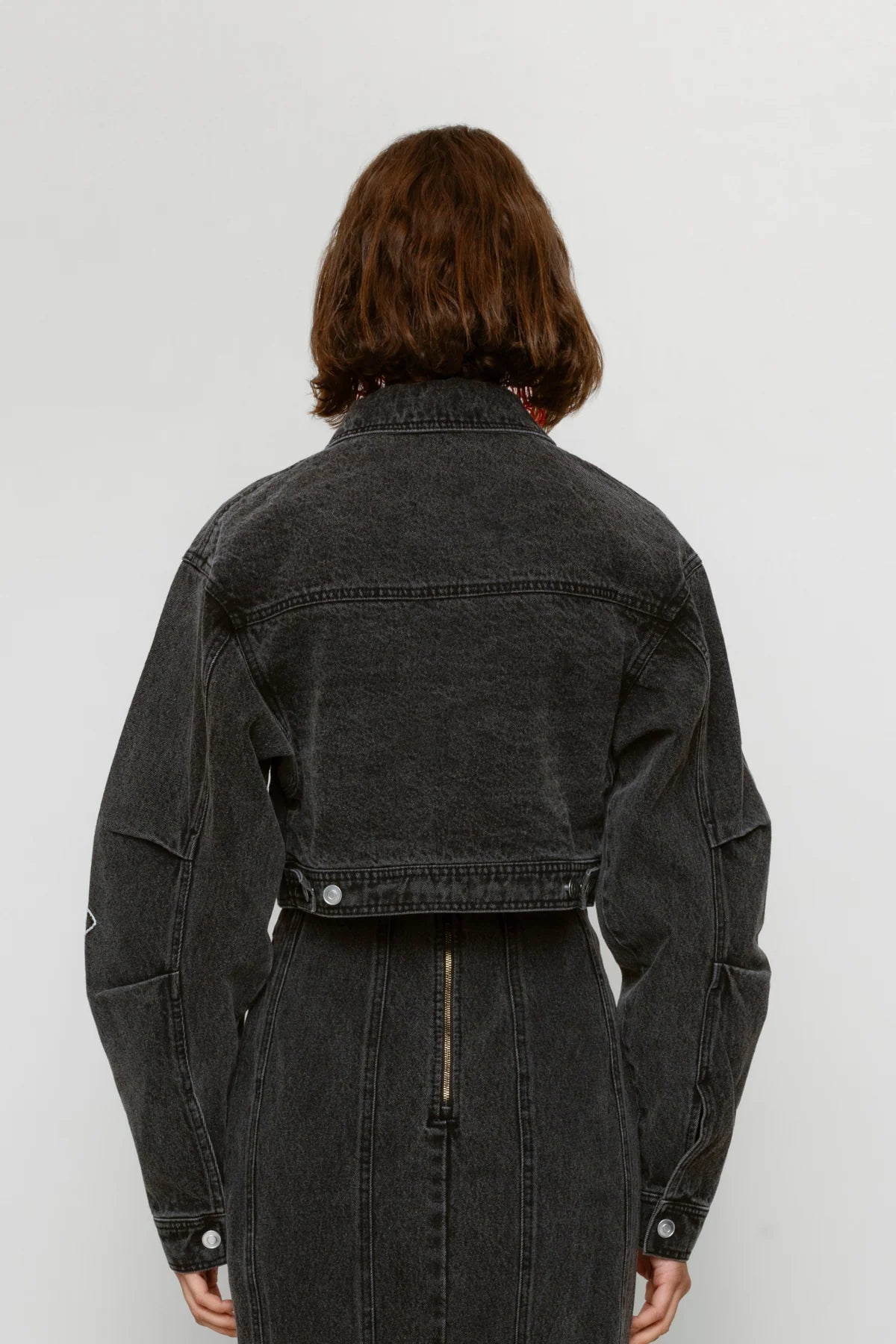 Franka Denim Jacket-Ash