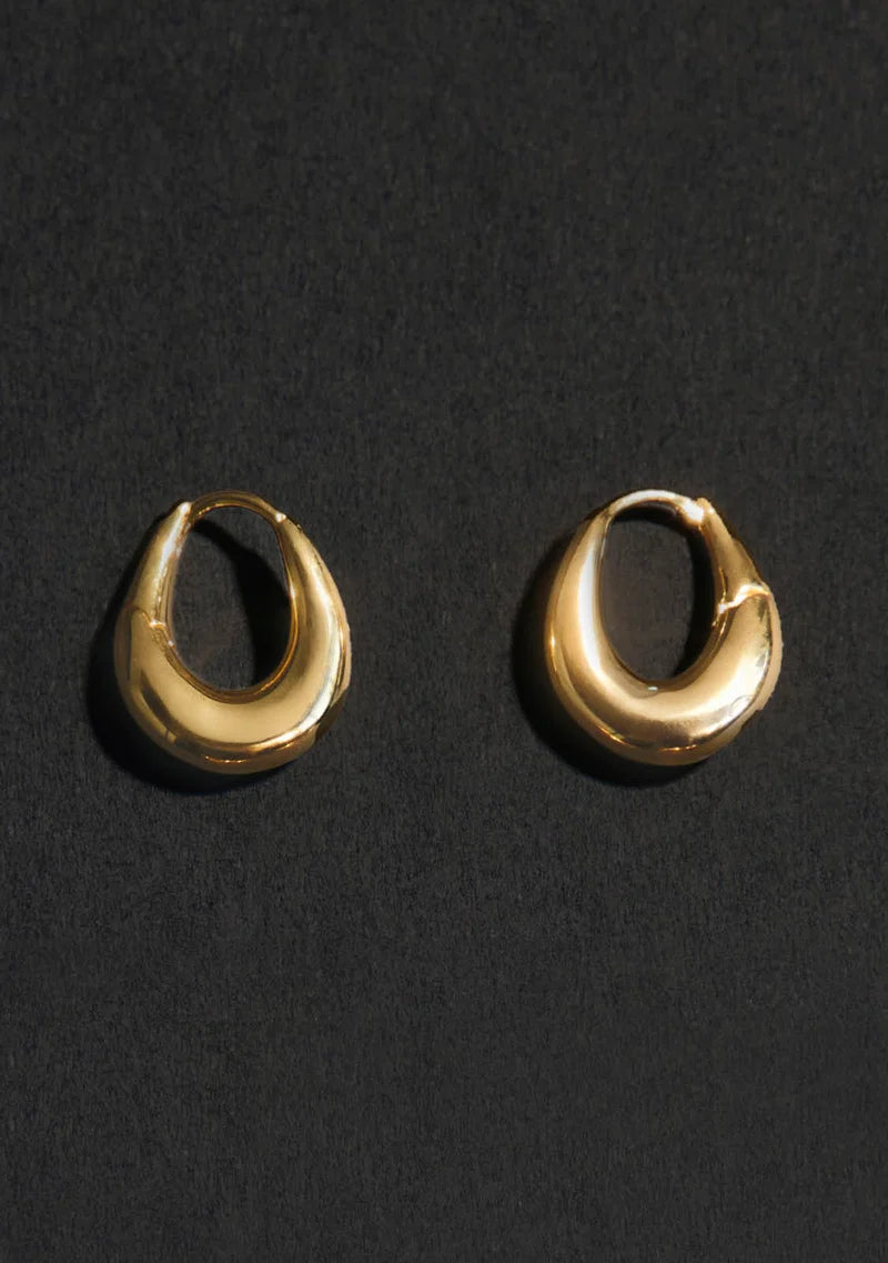 Verso Mini Hoops-Gold