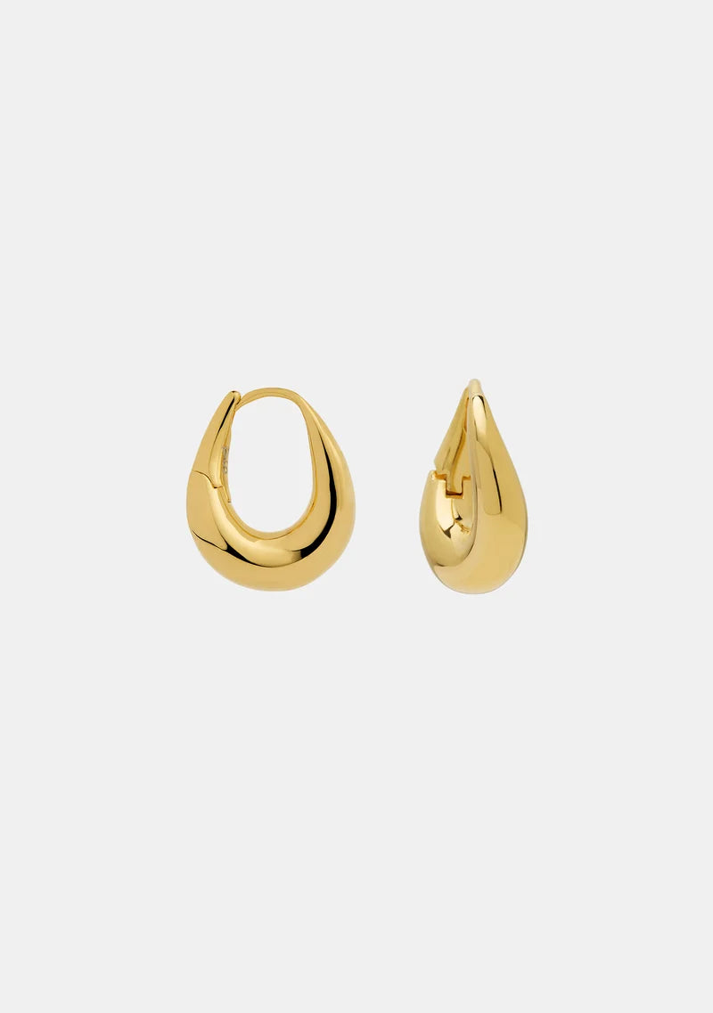 Verso Mini Hoops-Gold