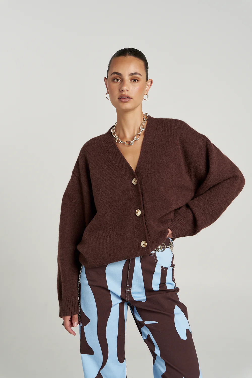 Slouchy cardigan