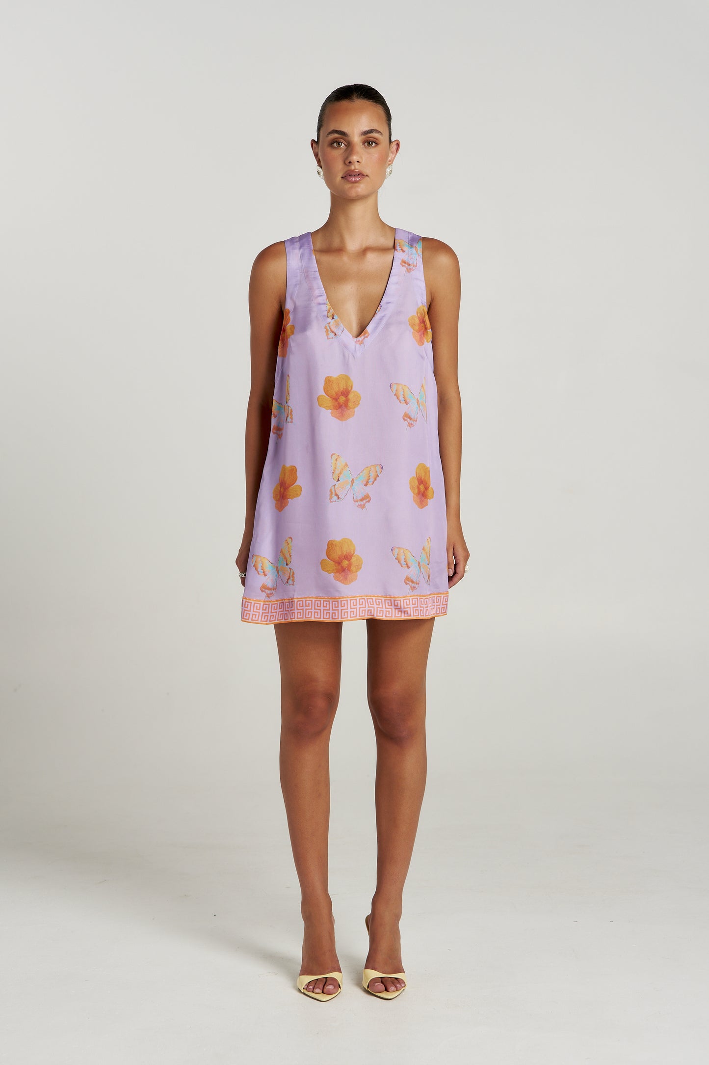 V Shift dress-Reverie